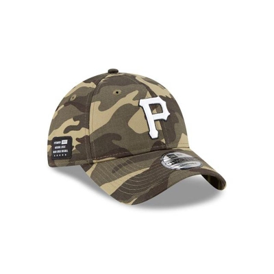 Sapca New Era Pittsburgh Pirates MLB Armed Forces Weekend 9TWENTY Adjustable - Verzi